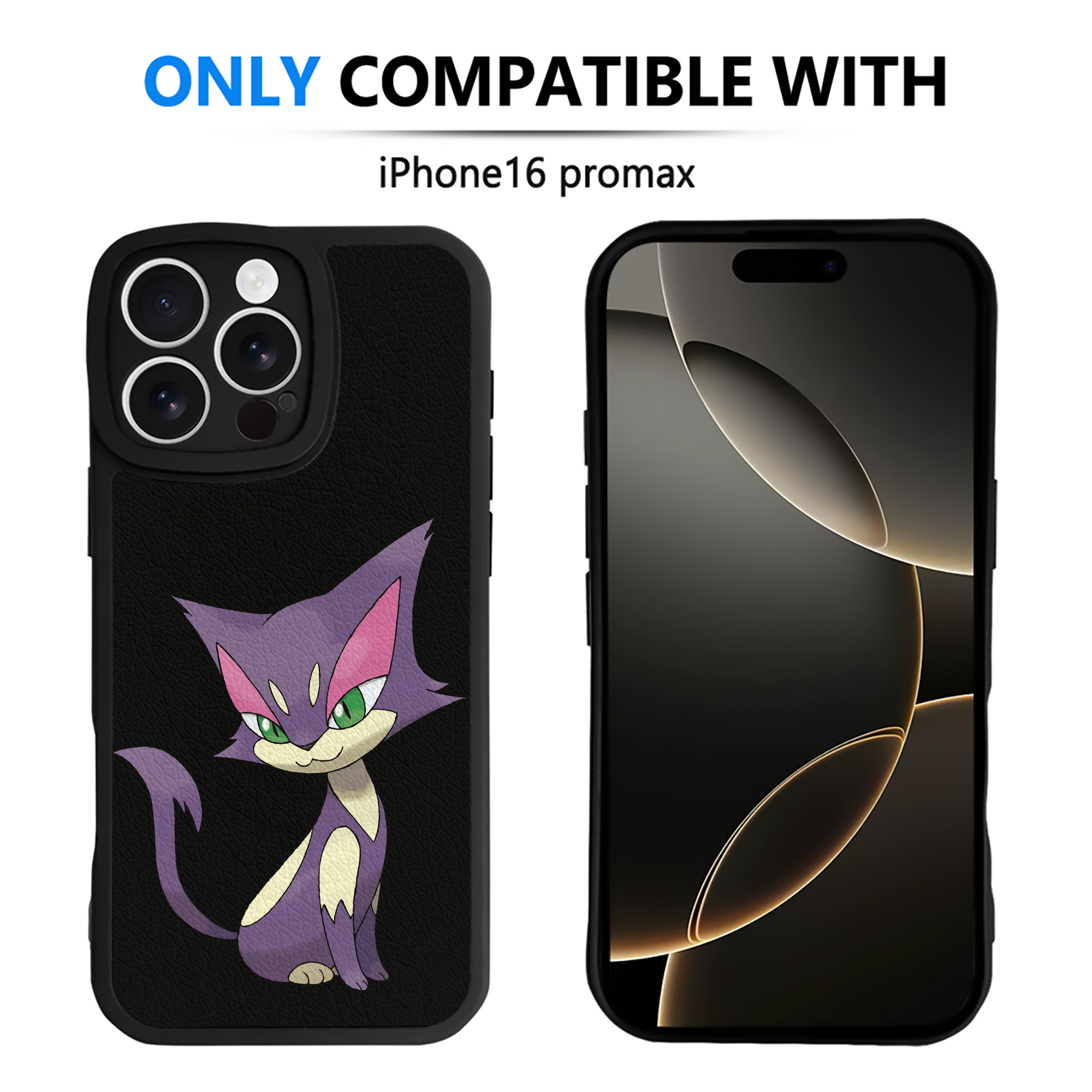 （画像用） ポケットモンスター Pokémon 【iPhone 16シリーズ対応】シリコンスマホケース（レザー調） 材質：シリコン